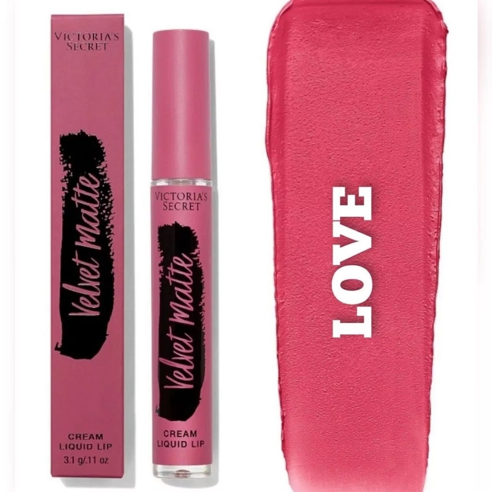Victoria's Secret Velvet Matte Cream Liquid Lip - love
